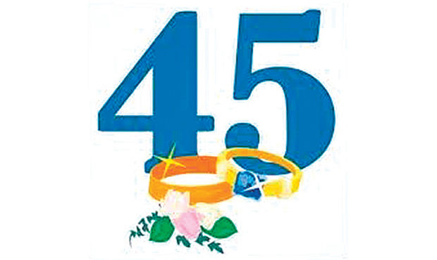 Your’re Invited to Jerry & Cheri’s 45th Wedding Anniversary Celebration!